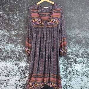 Bohemian floral dress